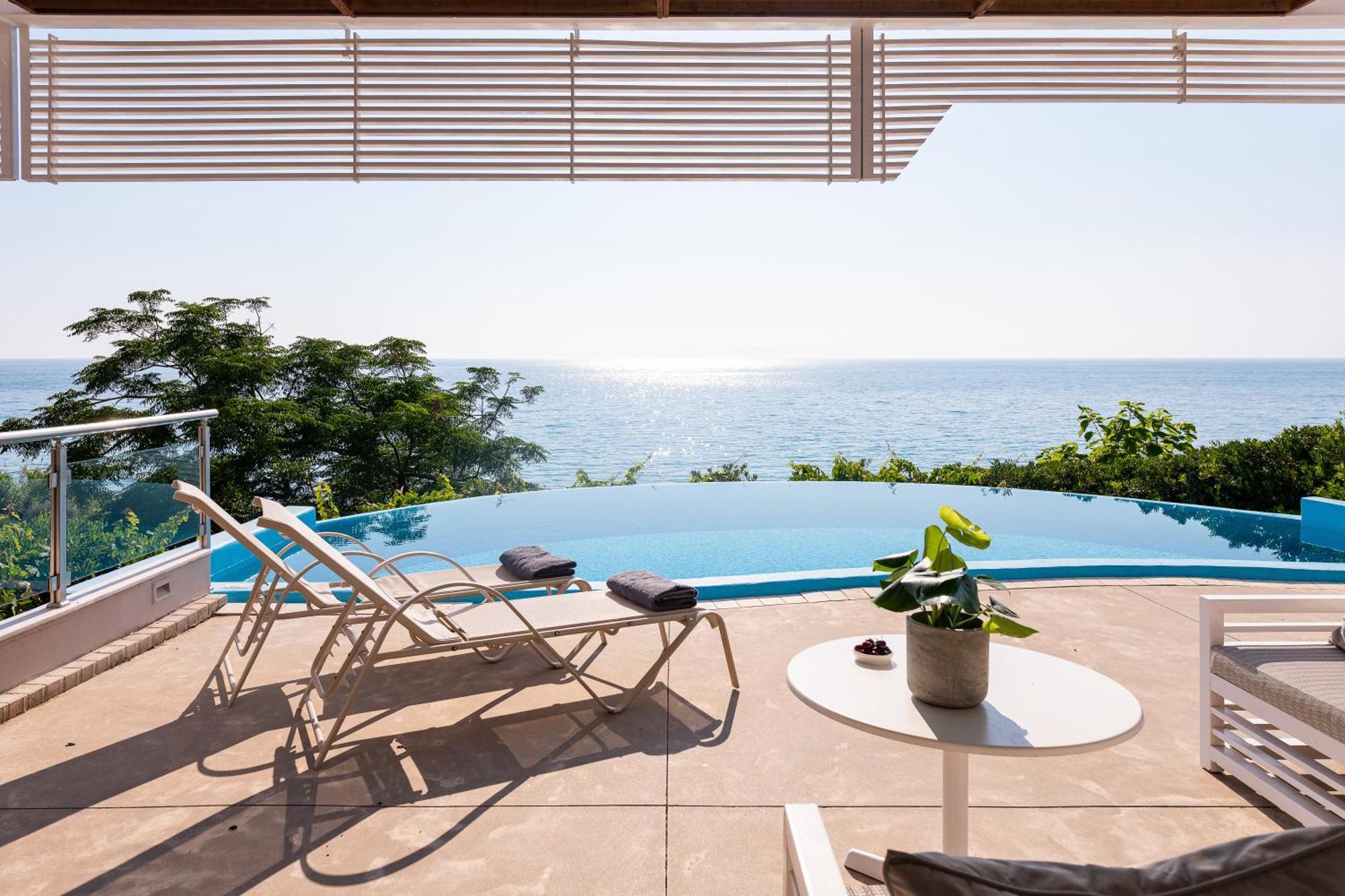 Mare Dei Suites Hotel Ionian Resort Skafidia Eksteriør billede