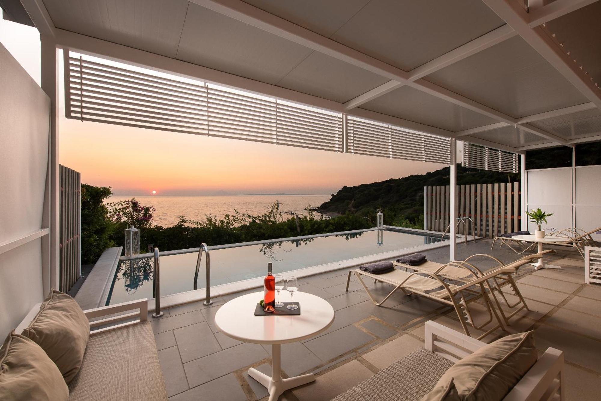 Mare Dei Suites Hotel Ionian Resort Skafidia Eksteriør billede