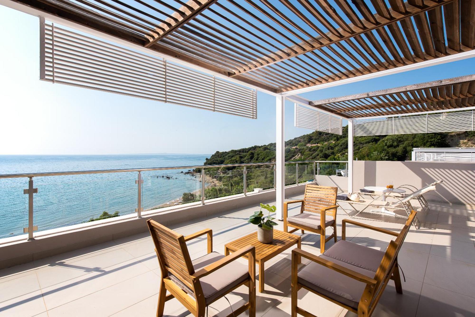 Mare Dei Suites Hotel Ionian Resort Skafidia Eksteriør billede
