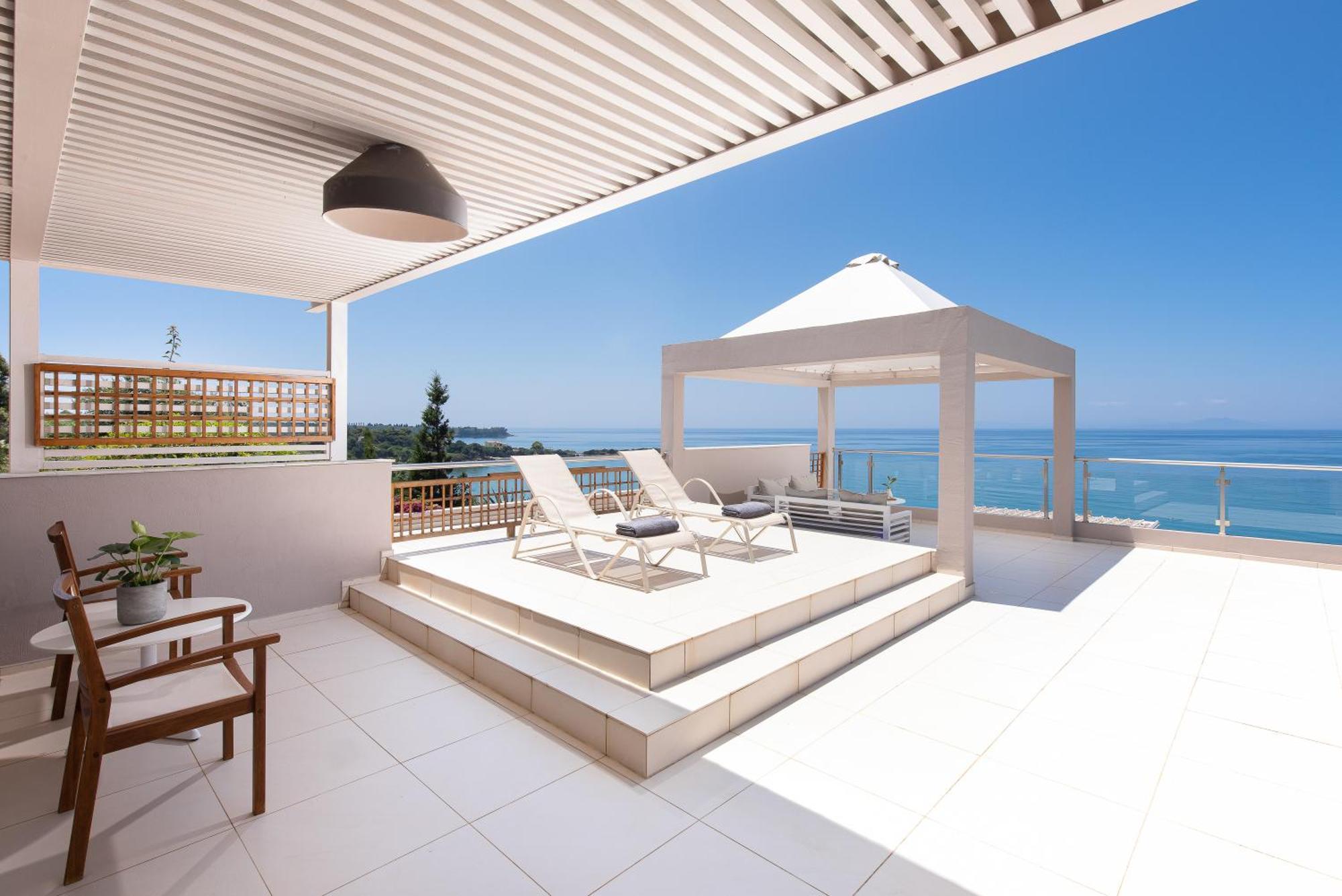 Mare Dei Suites Hotel Ionian Resort Skafidia Eksteriør billede