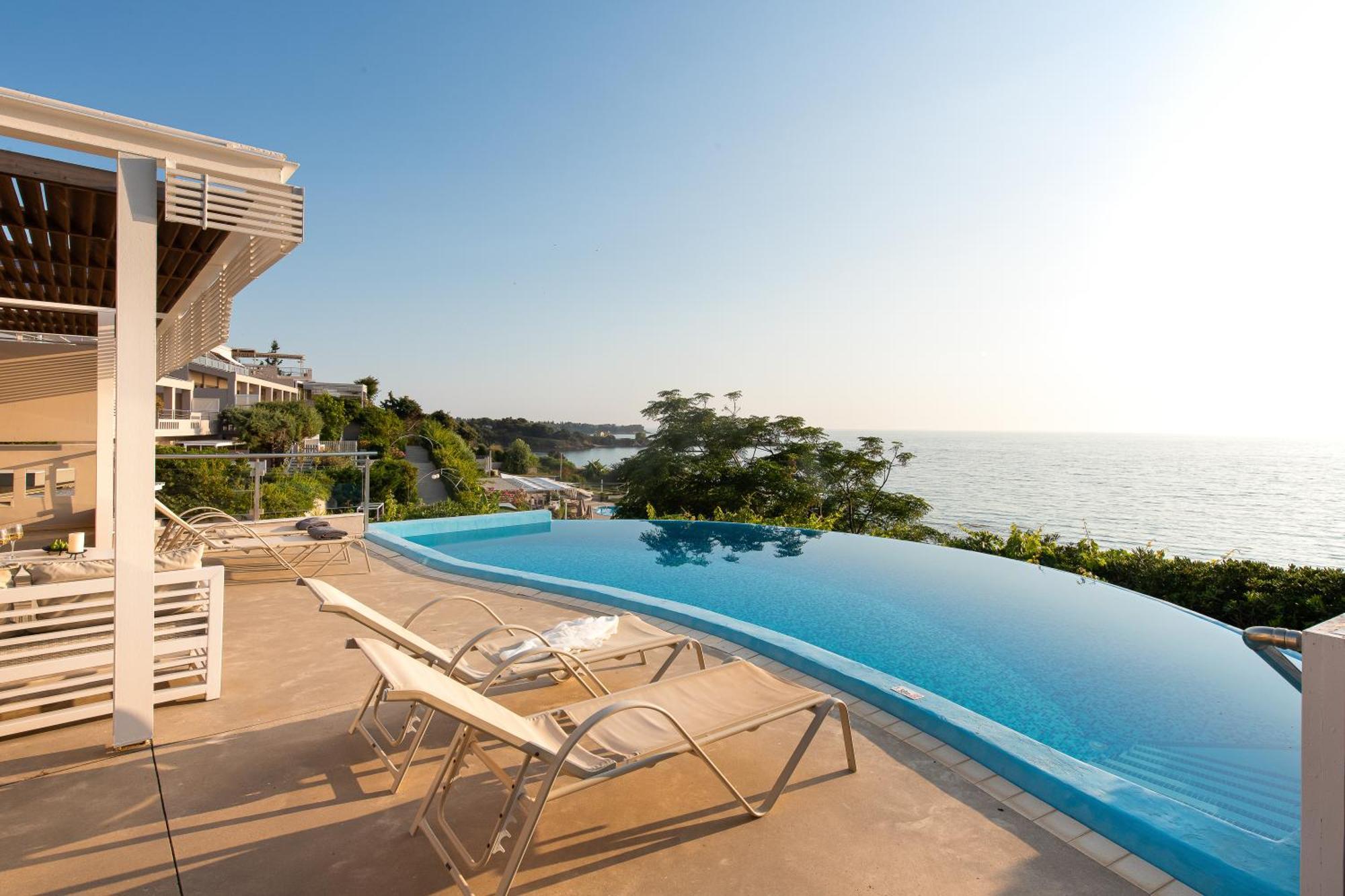 Mare Dei Suites Hotel Ionian Resort Skafidia Eksteriør billede